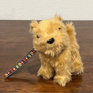 American Girl Julie's Dog Walking Set Terrier With Leash Retired